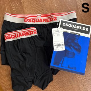 ディースクエアード(DSQUARED2)のDSQUARED2  黒　S   2-pack トランクス(ボクサーパンツ)