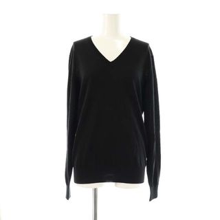 ユナイテッドアローズ(UNITED ARROWS)のユナイテッドアローズ ニット セーター 長袖 Vネック M 黒 ブラック(ニット/セーター)