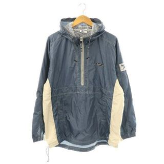 リーボック(Reebok)のリーボック パーカージャケット プルオーバー ハーフジップ 切替 XL(パーカー)