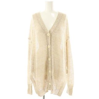 リヴドロワ 25SS NEWサイドスリットカーデ カーディガン ニット F(カーディガン)