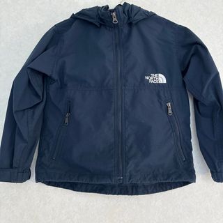 美品　ノースフェイス 120 マウンテンパーカー　コンパクトパーカー　ネイビー
