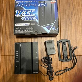 エヌイーシー(NEC)のNEC 無線LANルーター  PA-WG2600HS2(PC周辺機器)