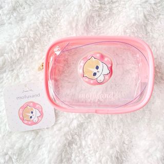 モフサンド(mofusand)のmofusand モフサンド ぷっくりクリアミニポーチ(キャラクターグッズ)