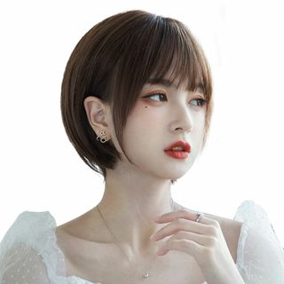 【在庫セール】[Hawkko] ウィッグ ショート ボブ フルウィッグ レディー(その他)