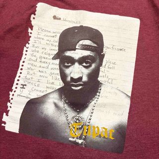希少　TUPAC 2PAC Tシャツ　Cross Colours hiphop