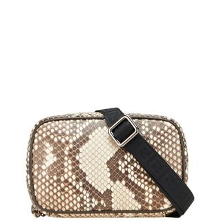 フェンディ(FENDI)の美品 フェンディ ミニショルダーバッグ 7AS122 パイソン レディース FENDI 【222-18127】(ショルダーバッグ)