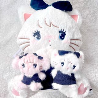 mikko characters BLACK RIBBON ぬいぐるみ セット