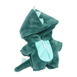 niannyyhouse　10cm ぬいぐるみ 服　恐竜 サメ ジャンプスーツ　(その他)