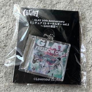 【限定】 GLAY 30th Anniversary ミニチュアCDキーホルダー(ミュージシャン)