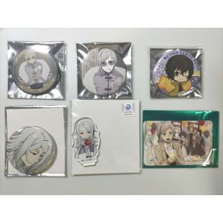 文スト 中島 太宰 澁澤 缶バッジ アクスタ アクキー カード セット