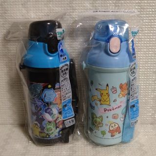 水筒　ボトル　ポケモン　ポケットモンスター　Pocket Monster　黒　青