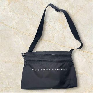 ポーター(PORTER)の未使用 PORTER ポーター ショルダーバッグ ブラック フラット FLAT(ショルダーバッグ)