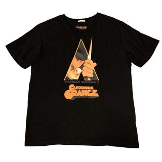 ジーユー(GU)のGU ジーユー　時計じかけのオレンジ 半袖TシャツXL ブラック　ムービーT(Tシャツ/カットソー(半袖/袖なし))