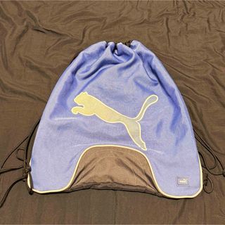 プーマ(PUMA)のPUMA ドロースリングナップサック ブルー×ピンク(リュック/バックパック)