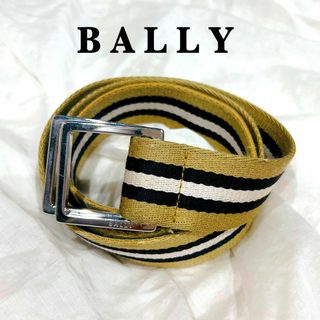 バリー(Bally)のBALLYベルト トレインスポッティング ダブルリング カーキ ブラック(ベルト)