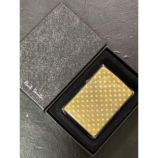 zippo ポールスミス 水玉 ゴールド 特殊加工 希少モデル 2006年製(タバコグッズ)