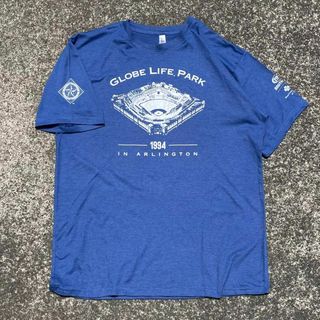 MLB テキサス レンジャーズ 旧本拠地 ボールパーク XL 古着 Tシャツ(Tシャツ/カットソー(半袖/袖なし))