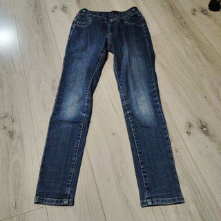 デニム　ジーンズ　パンツ　キッズ　150 女の子　ズボン(パンツ/スパッツ)