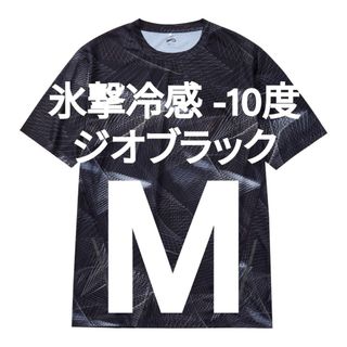 ワークマン(WORKMAN)の【完売品】氷撃冷感 -10℃プリント半袖Tシャツ M  黒 白 2枚セット(Tシャツ/カットソー(半袖/袖なし))