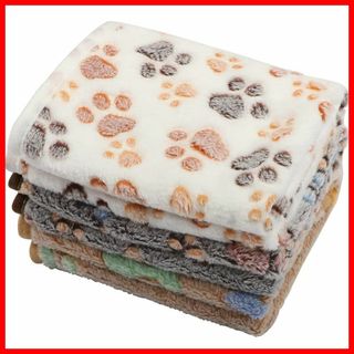 【サイズ:M(52*76cm)_色:ホワイト＆ベージュ＆コーヒー3枚入り】Bid(犬)