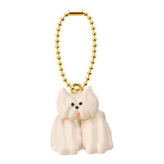 バンダイ(BANDAI)のメレンゲ(白) Maison terrier ミニチュアチャームコレクション(キャラクターグッズ)