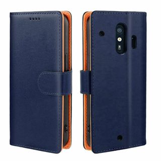 【色:ブルー_サイズ:らくらくスマートフォン me F-01L /F-42A】【(その他)