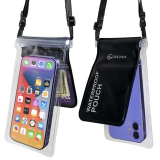 【特価商品】Oreunik防水電話バッグ(2パック), iPhone 15 14(その他)