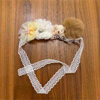 crazy for WAN 新品未使用 テディベアカチューシャボネ