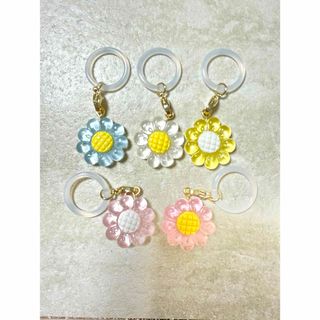 めじるしアクセサリー 5つセット お花(チャーム)