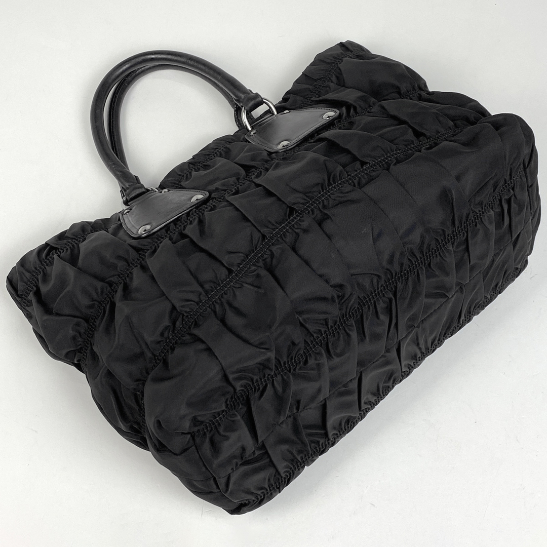 PRADA ロゴ トートバッグ 38cm PRADA - プラダ ロゴ トートバッグ レディース 【中古】の通販