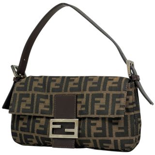フェンディ(FENDI)のフェンディ ズッカ柄 マンマバゲット レディース 【中古】(ショルダーバッグ)