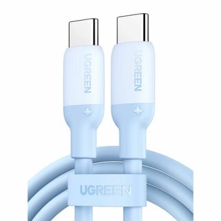 【数量限定】UGREEN USB Cケーブル 60W 急速充電 PD対応 シリコ