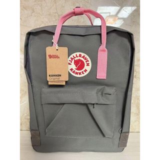 カンケンリュックサック バッグ フェールラーベン 16L グレーピンク b3(リュック/バックパック)
