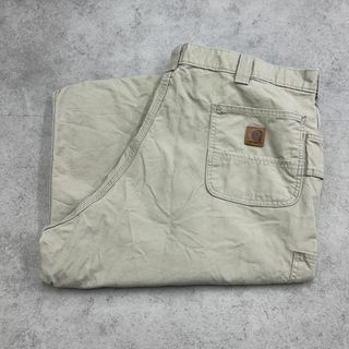 Carhartt　カーハート　ペインターパンツ　ビッグ　古着　ベージュ　W44