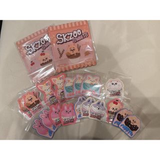 SKZOOステッカージップバッグセット売り(アイドルグッズ)