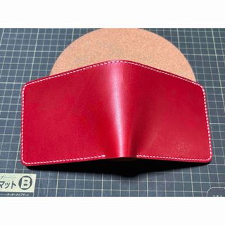 ハーフウォレット　イタリアンレザー　ロマーネ　ハンドメイド