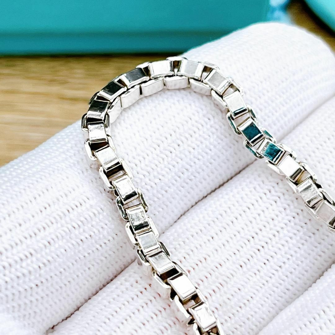 ◇ティファニー◇新品仕上済 ブレスレット ベネチアン 925 15.9 シルバー Tiffany & Co. - ◇ティファニー◇新品仕上済 ベネチアン
