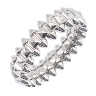 カルティエ(Cartier)のカルティエ CARTIER クラッシュドゥ カルティエ リング リング・指輪 ジュエリー K18WG（ホワイトゴールド） メンズ レディース シルバー系 【中古】(リング(指輪))