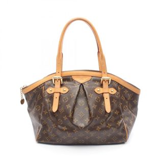 ルイヴィトン(LOUIS VUITTON)のルイ・ヴィトン LOUIS VUITTON ティヴォリGM モノグラム ハンドバッグ バッグ PVCコーティングキャンバス レザー レディース ブラウン系 M40144 【中古】(ハンドバッグ)