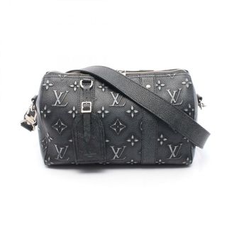 ルイヴィトン(LOUIS VUITTON)のルイ・ヴィトン LOUIS VUITTON シティ キーポル モノグラム チャコール ショルダーバッグ バッグ レザー メンズ グレー系 M21448 【中古】(ショルダーバッグ)