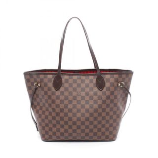 ルイヴィトン(LOUIS VUITTON)のルイ・ヴィトン LOUIS VUITTON ネヴァーフルMM トートバッグ バッグ PVCコーティングキャンバス レザー ダミエ エベヌ レディース ブラウン系 N51105 【中古】(トートバッグ)