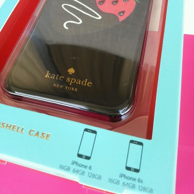 kate spade new york(ケイトスペードニューヨーク)のケイトスペード  iPhoneケース  iPhone6,6s  新品 スマホ/家電/カメラのスマホアクセサリー(iPhoneケース)の商品写真