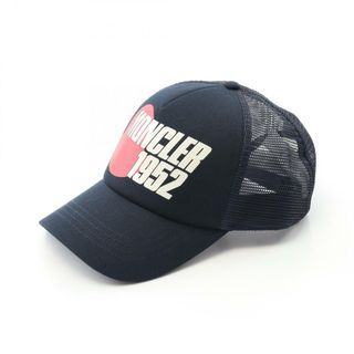 モンクレール(MONCLER)のモンクレール MONCLER 帽子 キャンバス メンズ ネイビー系 - 【中古】(その他)