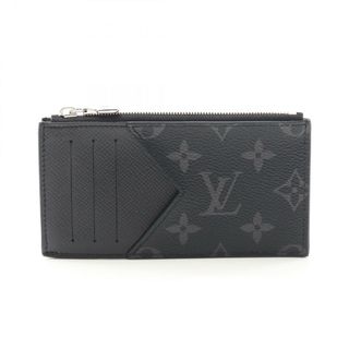 ルイヴィトン(LOUIS VUITTON)のルイ・ヴィトン LOUIS VUITTON コイン カードホルダー タイガラマ ノワール コインケース 財布 レザー PVC メンズ ブラック系 M30271 【中古】(コインケース/小銭入れ)