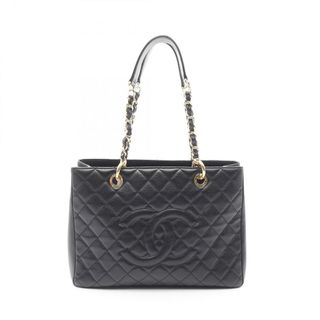 シャネル(CHANEL)のシャネル CHANEL マトラッセ グランドショッピング GST トートバッグ バッグ キャビアスキン(グレインドカーフ) レディース ブラック系 A50995 【中古】(トートバッグ)