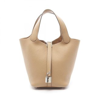 エルメス(HERMES)のエルメス HERMES ピコタンロックPM ビスキュイ ハンドバッグ バッグ トリヨンクレマンス トリヨンクレマンス ベージュ Z刻印（2021年製造） レディース ベージュ系 【中古】(ハンドバッグ)
