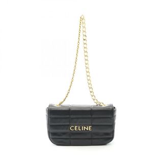 セリーヌ(CELINE)のセリーヌ CELINE モノクローム ショルダーバッグ バッグ レザー レディース ブラック系 11127 【中古】(ショルダーバッグ)