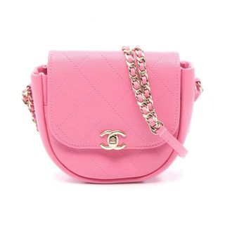 シャネル(CHANEL)のシャネル CHANEL マトラッセ ショルダーバッグ バッグ レザー レディース ピンク系 【中古】(ショルダーバッグ)