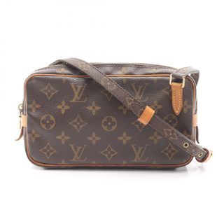 ルイヴィトン(LOUIS VUITTON)のルイ・ヴィトン LOUIS VUITTON マルリーバンドリエール ショルダーバッグ バッグ PVCコーティングキャンバス レザー モノグラム レディース ブラウン系 M51828 【中古】(ショルダーバッグ)