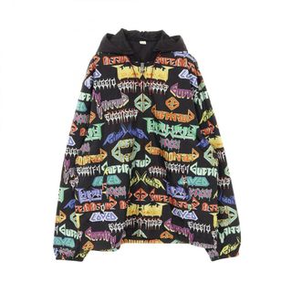 グッチ(GUCCI)のグッチ GUCCI ナイロンジャケット 衣料品 アウター ナイロン メンズ ブラック系 / マルチカラー 546344 【中古】(ナイロンジャケット)